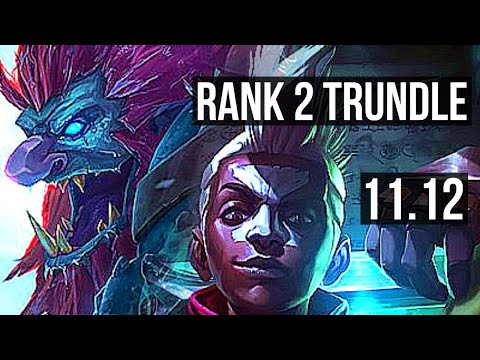 TRUNDLE vs EKKO (JUNGLE) | Rank 2 Trundle, 4/2/10 | JP Master | v11.12