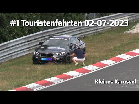Nurburgring 2023 JUMPS, FAST and SLOW cars. Touristenfahrten Nordschleife 02-07-2023