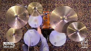 Video thumbnail for Used Paiste 13" Signature Sound Edge Hi Hat Cymbals - 849/916g (U4003113-1110217III) by Memphis Drum Shop