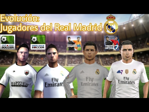 Evolución de los Jugadores del Real Madrid en Dream League Soccer •| Del 14 al 17 |•