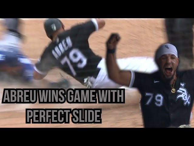 White Sox win on a nifty slide by José Abreu, a breakdown