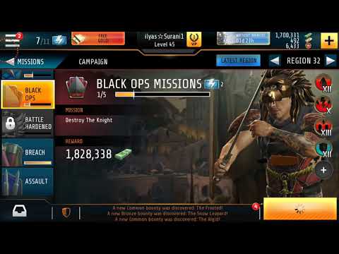 Kill Shot Bravo Region 32::2 Black Ops Mission Completed.