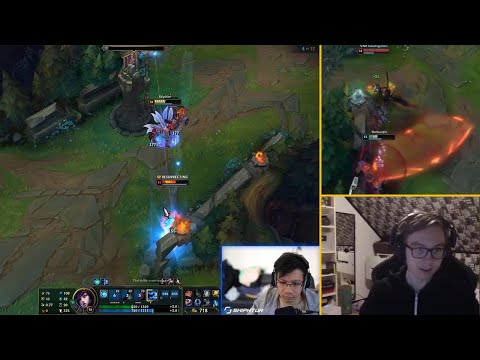 Thebausffs The great escape | Shiphtur Vs TSM Bjergsen | LoL Moments