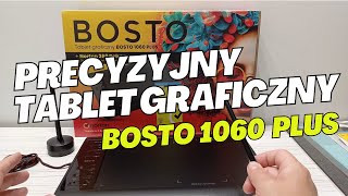 Bosto 1060 Plus – Test piórkowego tabletu graficznego z 8192 LPS i fizycznymi klawiszami skrótów