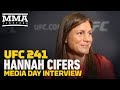 UFC 241: Hannah Cifers Says 'It Was Neat' Meeting Daniel Cormier And Anthony Pettis