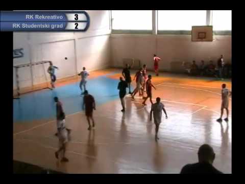 29.03.2014 RK Rekreativo - RK studentski grad - 1.poluvreme