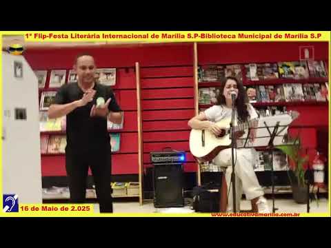 Tv Educativa Cantora Selmy Menezes MPB 1ª Flip Marília S P 16 Maio de 2.025
