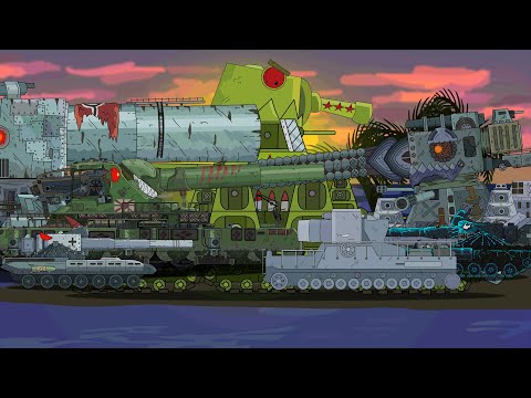 КВ-44 В ПОИСКАХ ДОРЫ! #мультики_про_танки #мультик