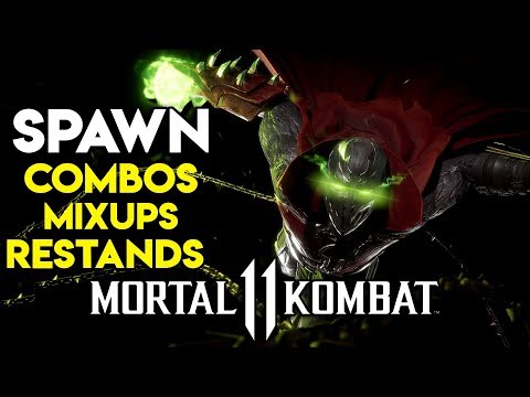 How to Play and Beat SPAWN | ALL Variations MK11 SPAWN Guide Combos, Pressure & Mix-Ups