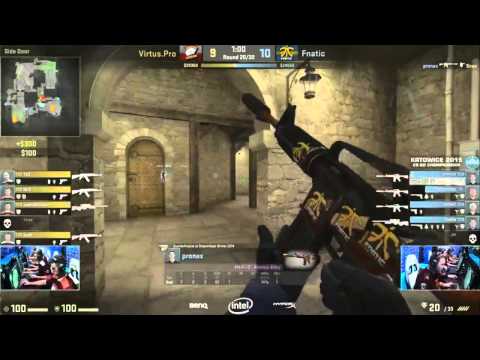 Fnatic vs. Virtus.Pro IEM 2015 Katowice! Semi-final, cobblestone