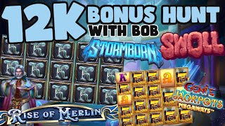 €12000 ONLINE SLOTS BONUS HUNT | 35 BONUSES SAVED | HIGH STAKES LOOKING FOR A BIG WIN