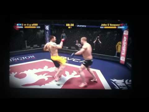 EA Sports MMA - John S Vasquez vs S vv A g uHHH