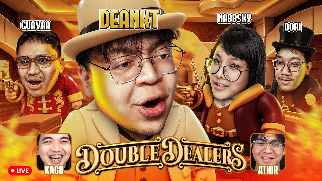 SCAMMER KELAS KAKAP ADU SKILL DI GAME DOUBLE DEALERS WITH B2F