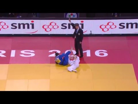 Majlinda KELMENDI (KOS) vs Andreea CHITU (ROU)   -52 kg  Final  Grand Slam Paris 2016