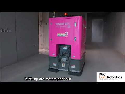 Probuild Robotics Floor mortar cleaning robot – ProBuild Robotics