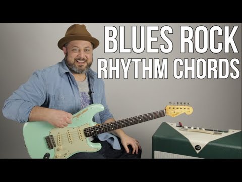 Funky Blues Rock Rhythm Guitar Lesson - Chords For Tasty Grooves