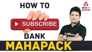 How To Subscribe Bank Mahapack #Adda247