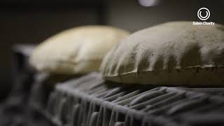 700 Bread Packs Produced Everyday | #SaySalam | Salam Charity