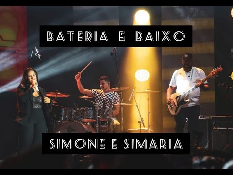 SIMONE E SIMARIA - MENTIRA ESTAMPADA NA CARA 2020 - BATERIA E BAIXO - MARCELO FALCÃO