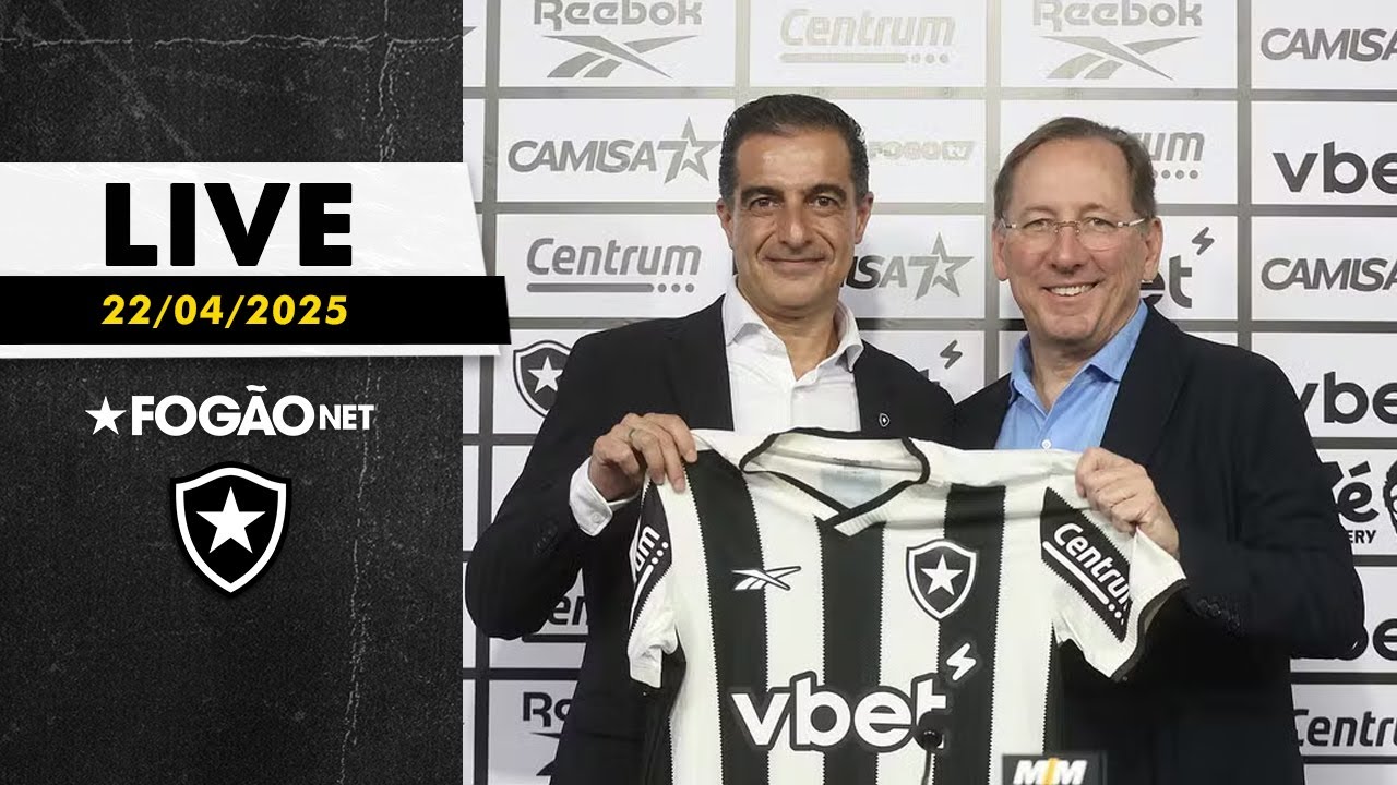 LIVE | John Textor sai em defesa de Renato Paiva no Botafogo e espera melhora de jogadores