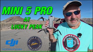 DJI Mini 5 Pro at Lucky Peak Reservoir