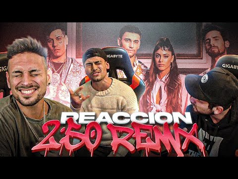 REACCIONANDO y ANALIZANDO @MYAOficial , @TiniStoessel & @duki - 2:50 Remix 🔥