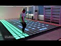 Active game led floor activate game for game room ,China manufacturer