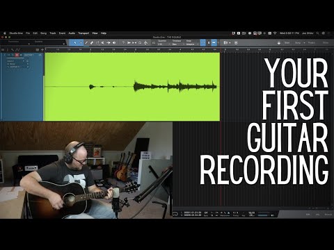 Your First Guitar Recording