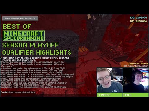 Last Chance Qualifier Madness | Minecraft Speedrunning Highlights