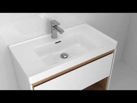 Миниатюра изображения товара Умывальник со смесителем Cersanit Calla 54 / S-UM-Cl/1-w + 63039
