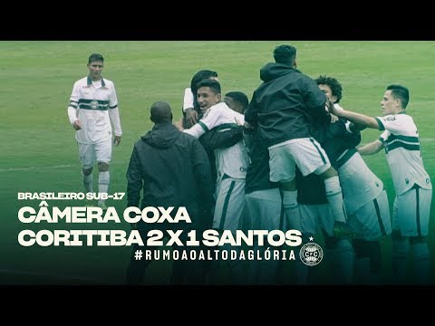 Coritiba 2 x 1 Santos - Câmera Coxa Br Sub-17