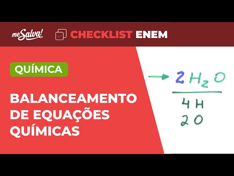 Estequiometria: Reações - Química | Checklist ENEM | Me Salva!