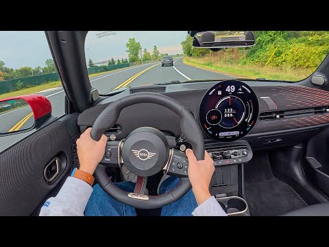 2025 Mini JCW Convertible - POV Test Drive (Binaural Audio)