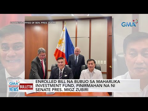 Enrolled bill na bubuo sa Maharlika Investment Fund, pinirmahan na… GMA Integrated News Bulletin