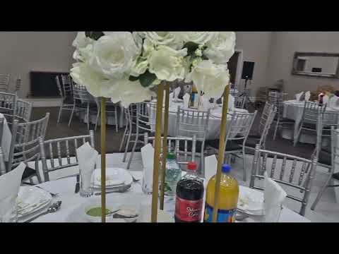 Wedding Decoration Beautiful White flowers theme