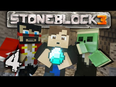 STONEBLOCK 3 MODDED MINECRAFT 1.18 ft. CaptainSparklez & PeteZahHutt - Ep. 4