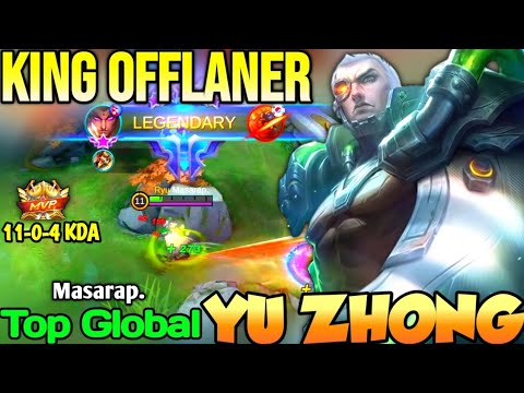 YU ZHONG BEST BUILD IN 2021 | TOP GLOBAL YU ZHONG Masarap. - MOBILE LEGENDS