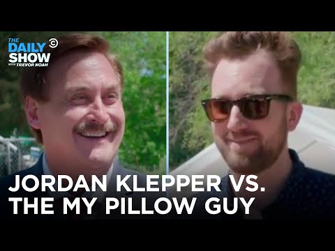 Jordan Klepper Confronts MyPillow's Mike Lindell Over His Claims That Trump Will Be Reinstated As President, And Things Get Uncomfortable