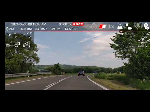 🔴 REC by Dash Cam Travel Krnov and M. Albrechtice Czech Republic Dash camera