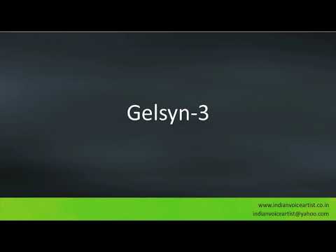 Pronunciation of the word(s) "Gelsyn-3".