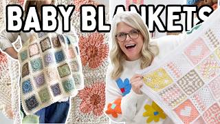 16 CROCHET Baby Blankets SO CUTE You’ll Want to MAKE Them ALL!