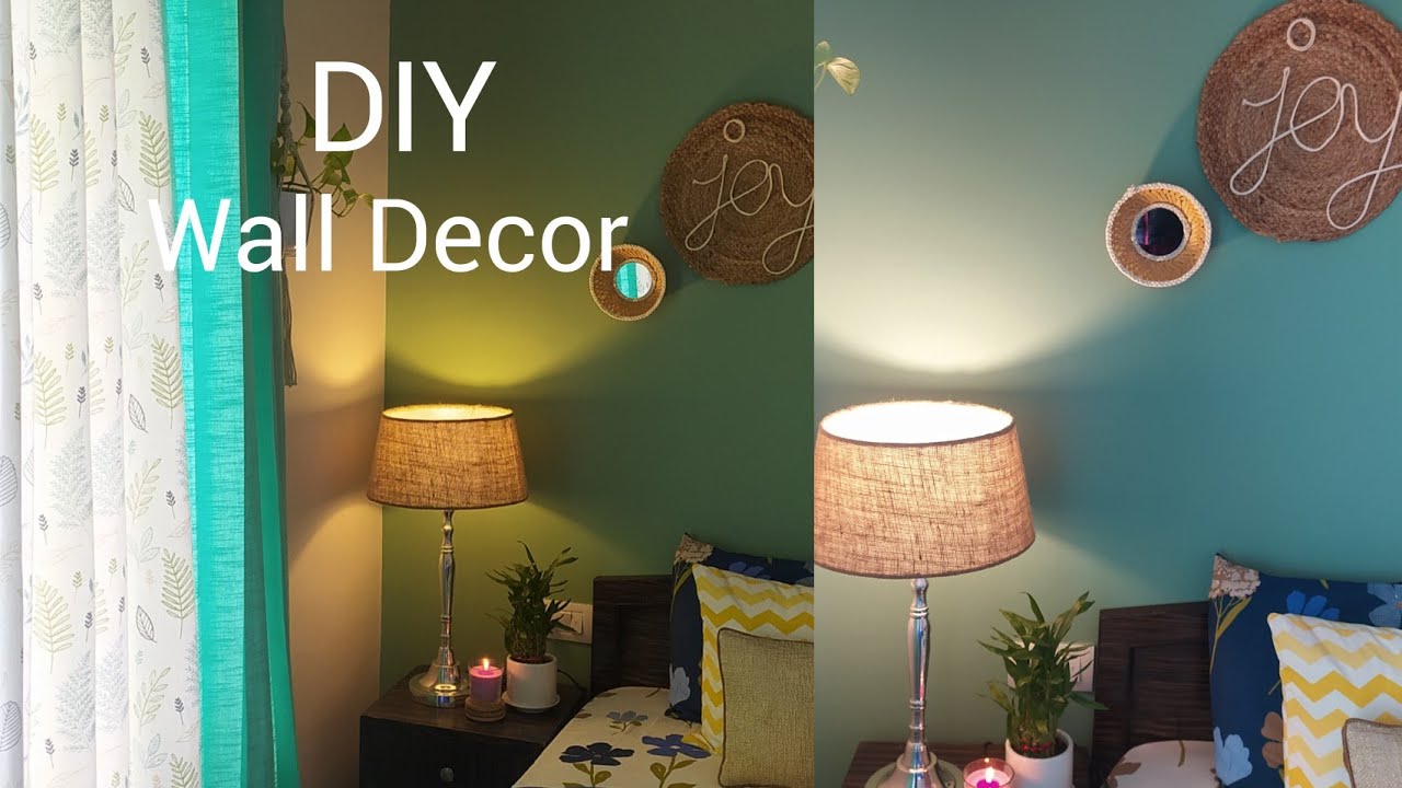 DIY || Bamboo Basket to Wall Decor #easydiy #diy #diyshorts #diywalldecor