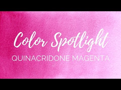 Color Spotlight Returns - Quinacridone Magenta (PR122 & PR202)