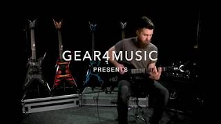 Video thumbnail for Dean Razorback DB Floyd Rose Electric Guitar, Black | Demonstration by Gear4music Guitars