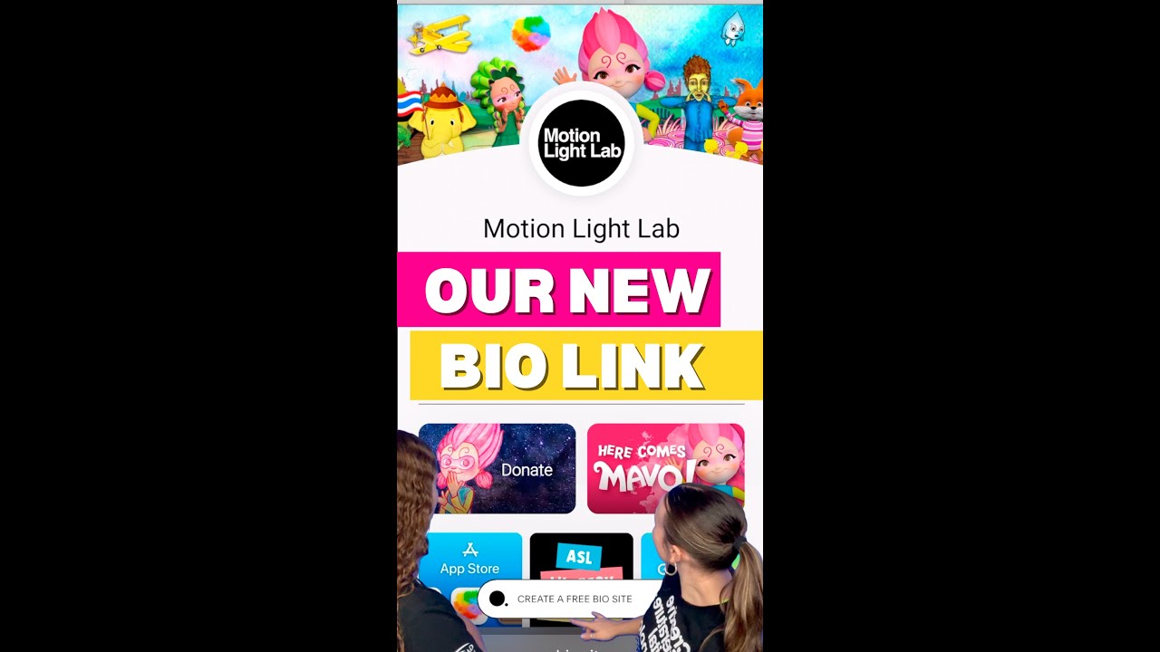 Our new bio.site! 📱