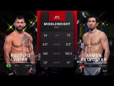 Rodolfo Vieira vs Armen Petrosyan | Highlights before the match