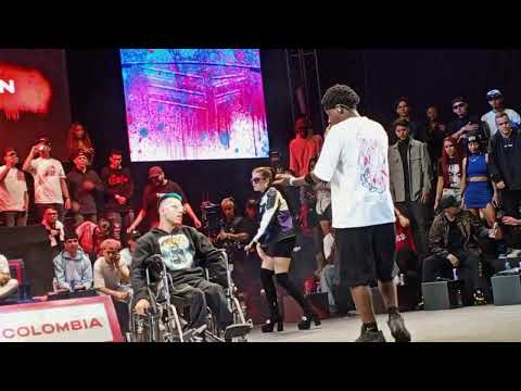 Fat N vs Urko desde el público