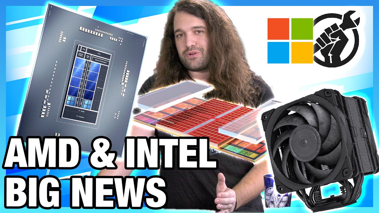 HW News - AMD V-Cache CPUs Inbound, Intel Fires Back, & i5-12400 Benchmark Leaks