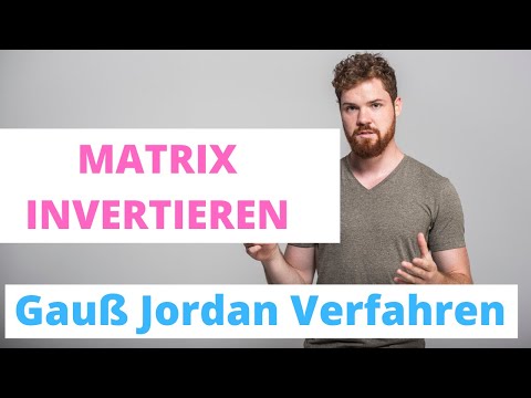 Inverting a matrix using the Gauss-Jordan method: Simply explained + example