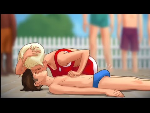 Summertime saga version 0.18.2 Swimming Pool l Unlock Medic Room l Meet Cassie l Salivary Pleasure